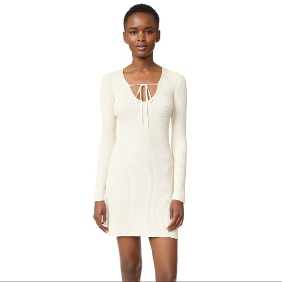 For Love And Lemons Dresses & Skirts - For Love & Lemons Delancey Mini Dress Cream S NWT